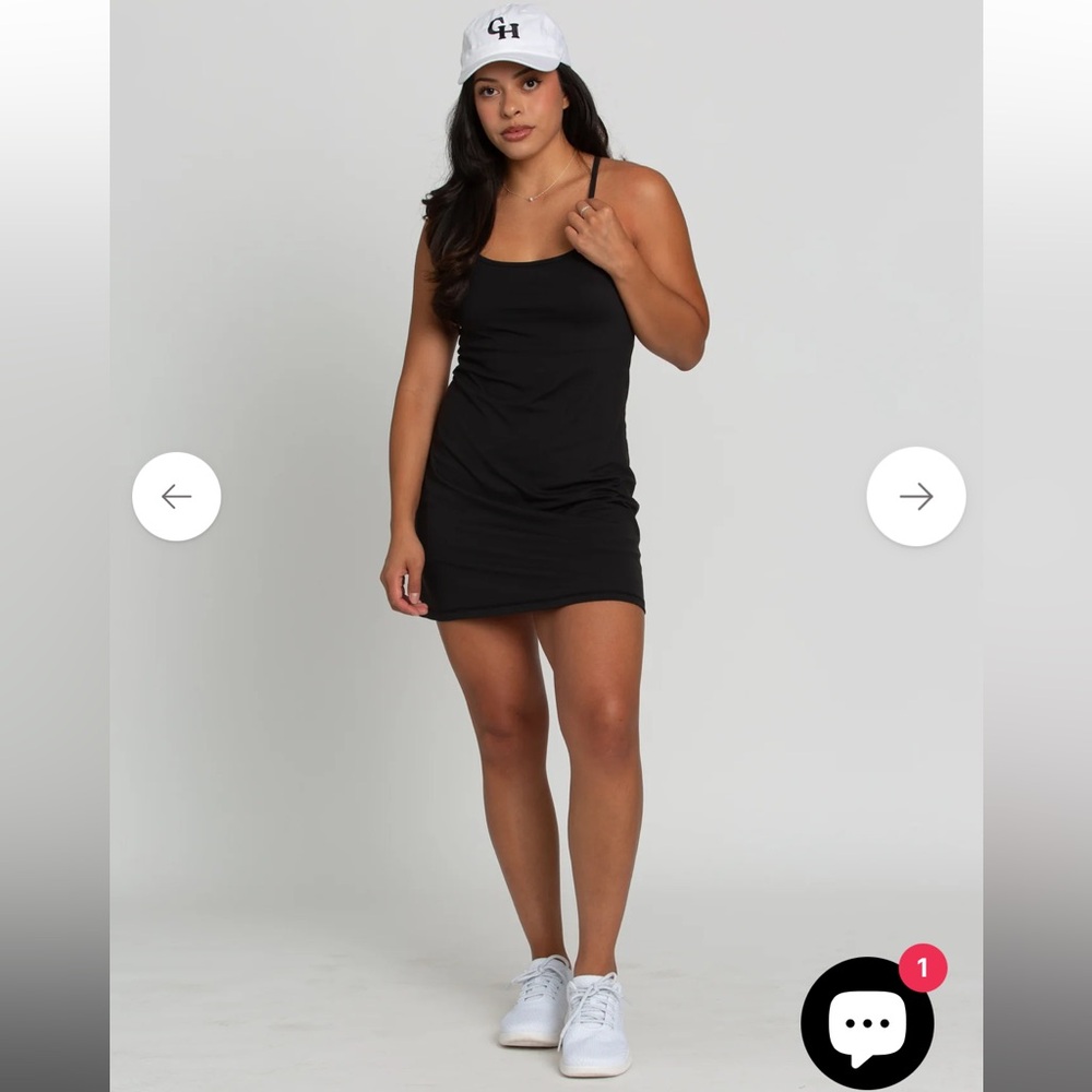 Gold Hinge active dress